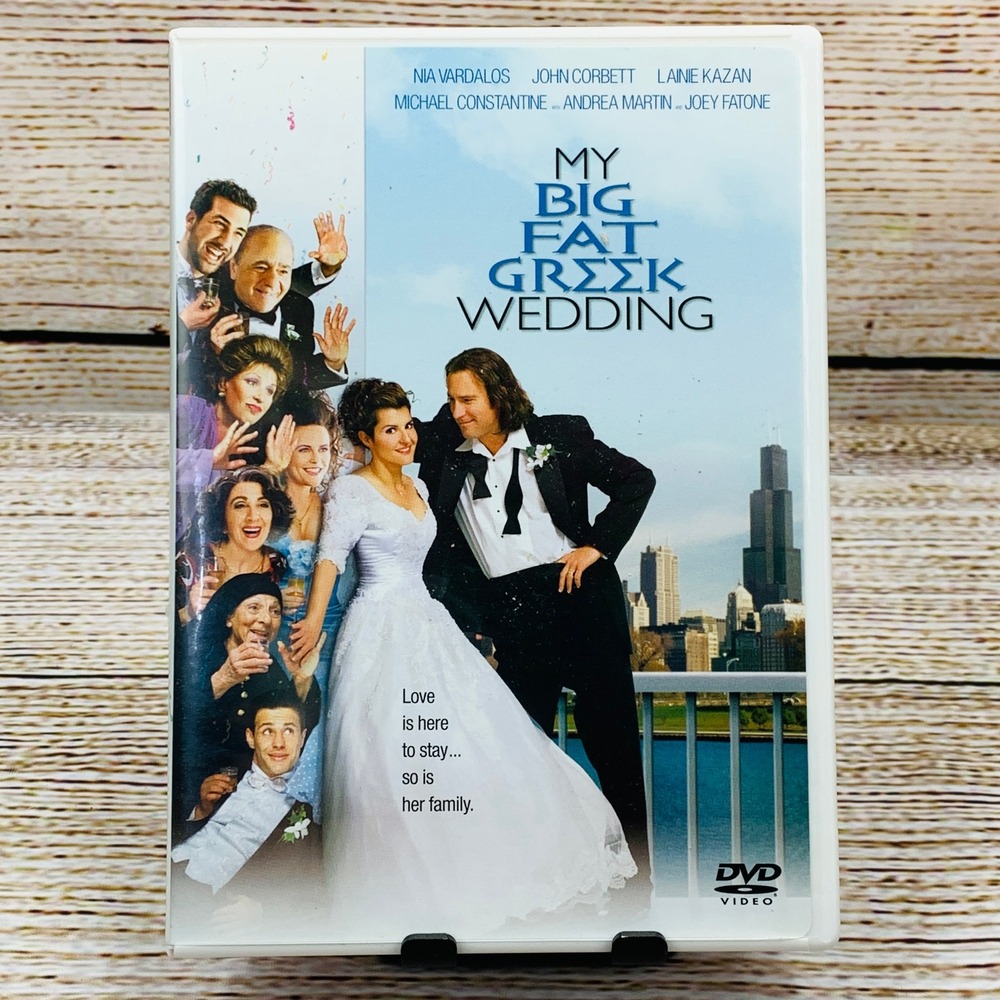 My Big‎ Fat Greek Wedding [2002 DVD] Comedy Romance Nia Vardalos John Corbett